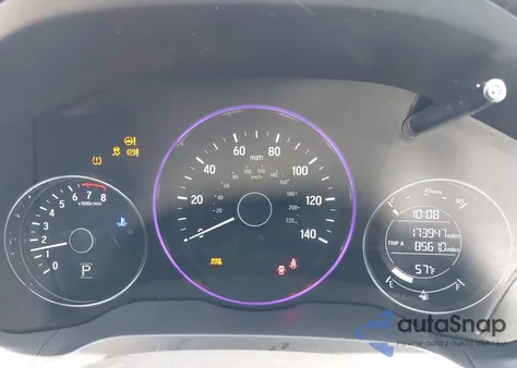 2016 Honda Hr-V Exl из США, поврежденный, VIN 3CZRU6H79GM700620